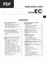 Nissan Almera n15 - Engine Control System PDF