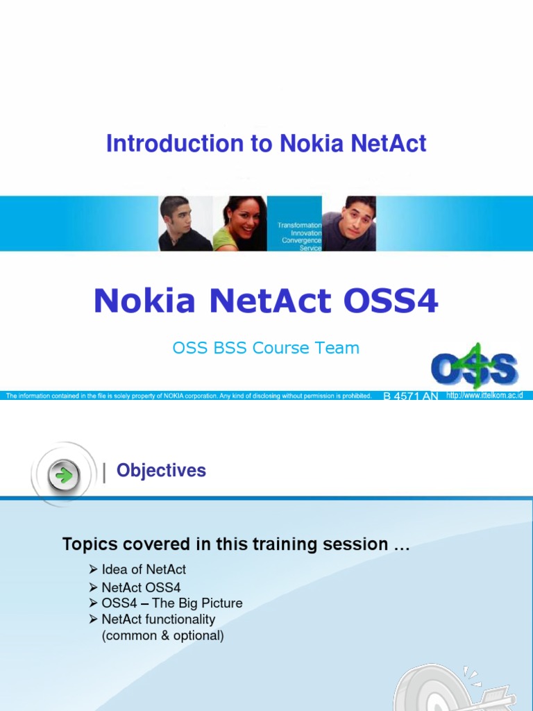 Introduction to Nokia NetAct OSS4 | PDF | Graphical User Interfaces ...