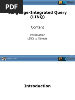 Language-Integrated Query (LINQ) : Content