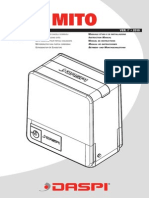 Motorisation Portail Coulissant Daspi Notice Mito PDF