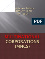 A PPT On Multinational Corporation