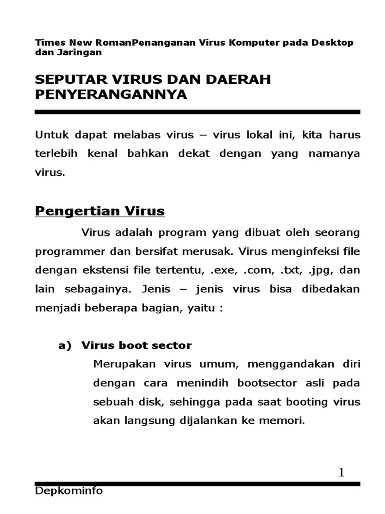 Virus Ebook Kominfo