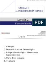 Leccion2 Farmacodinamia