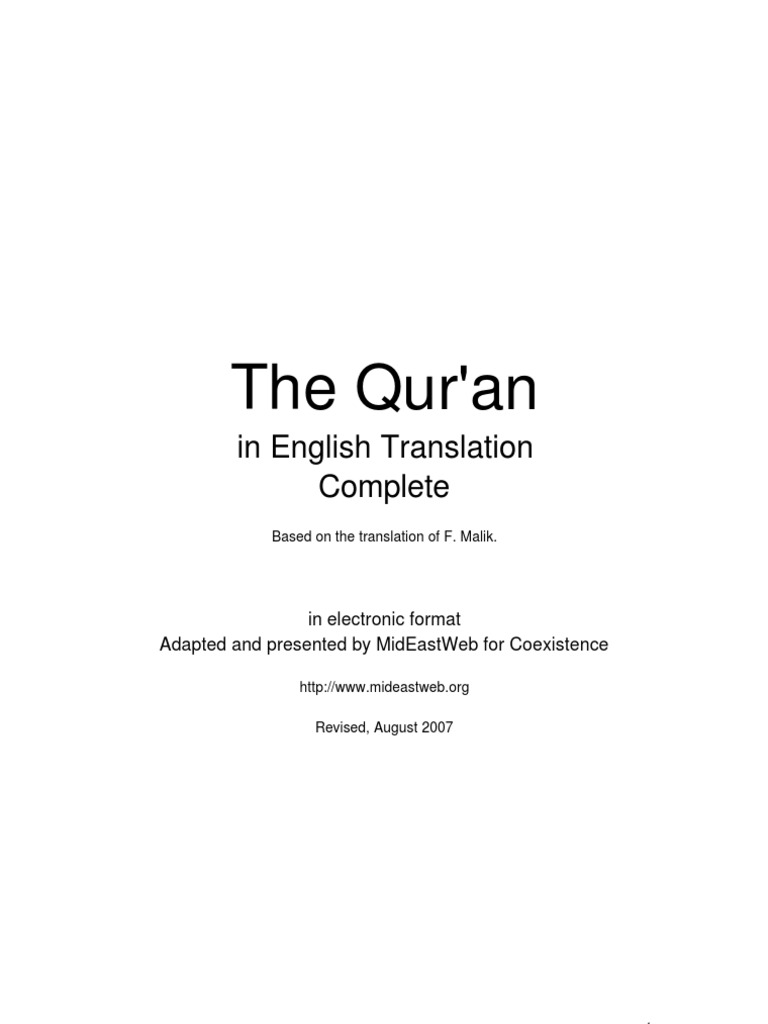 In English Translation Complete | PDF