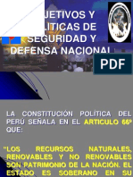 Objetivos y Politicas