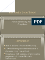 Health Belief Model Factors Influencing Patient Compliance