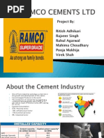 Ramco Cements Final Ppt