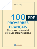 100 Proverbes Francais