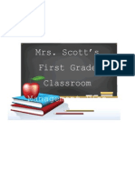 Mrs.Scott's Classroom Management Plan