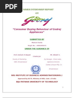 Download consumer buying behaviour on godrej home appliances by maman panda by pandamaman23 SN23888195 doc pdf
