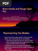 1 Block Models and Rough Open Pits
