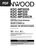 Kenwood KDC MP2035