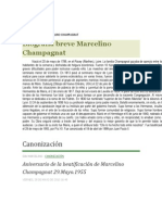 Biografia de San Marcelino Champagnat