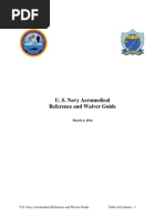 US NAVY Aeromedical Reference and Waiver Guide-2014