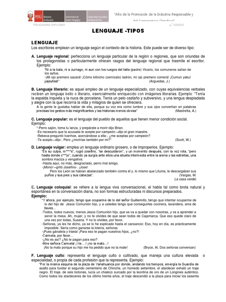 Lenguaje, Tono de Voz | PDF | Narración | Las emociones