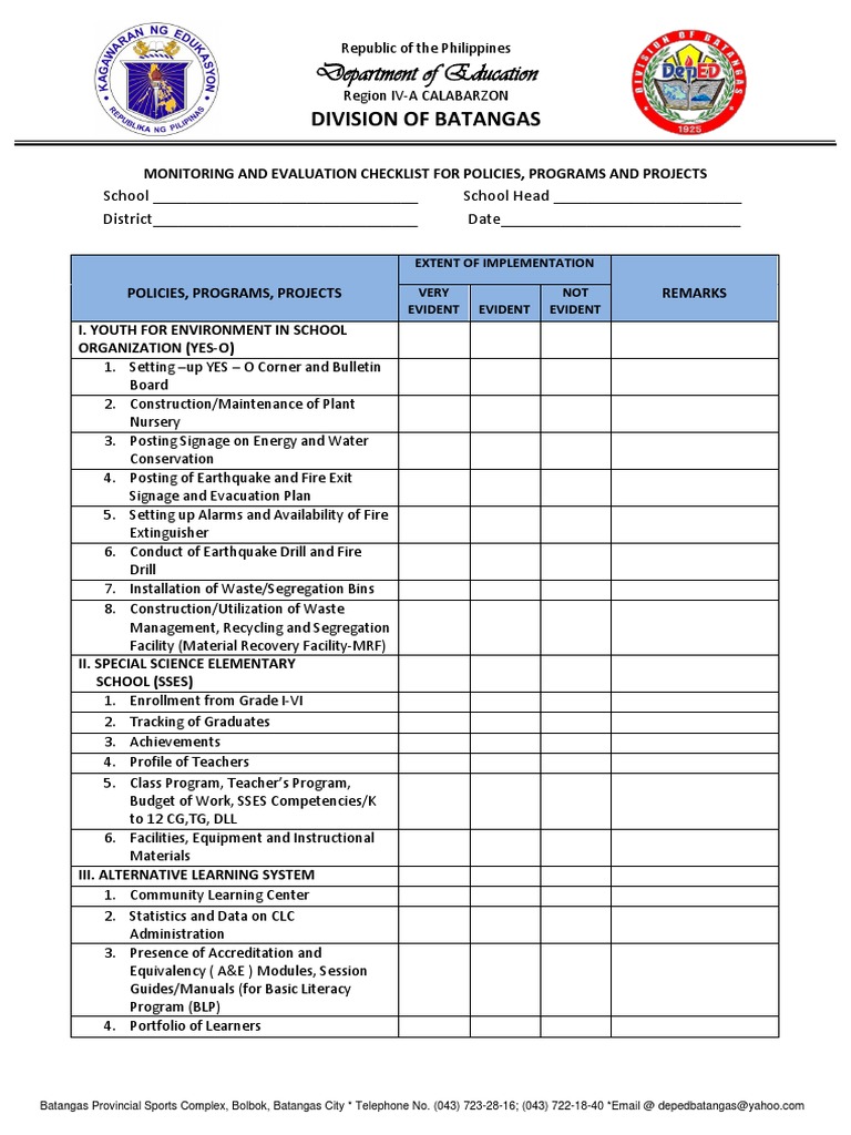 class visit monitoring tool