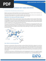 EXFO Anote203 Ethernet Testing Test Cases Modes En