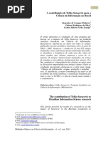 A Contribuição de Saracevic Para CI