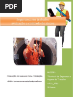 Ufcd_ 3781 Segurança No Trabalho – Avaliação e Controlo de Riscos