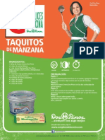 Taquitos Dulces de Manzana 1