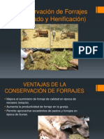 Conservación de Forrajes (Ensilado y Henificación)