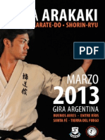Revista Seminario Ryuta Arakaki Argentina 2013