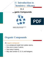 Introduction To Organic Chemistry - Alkanes