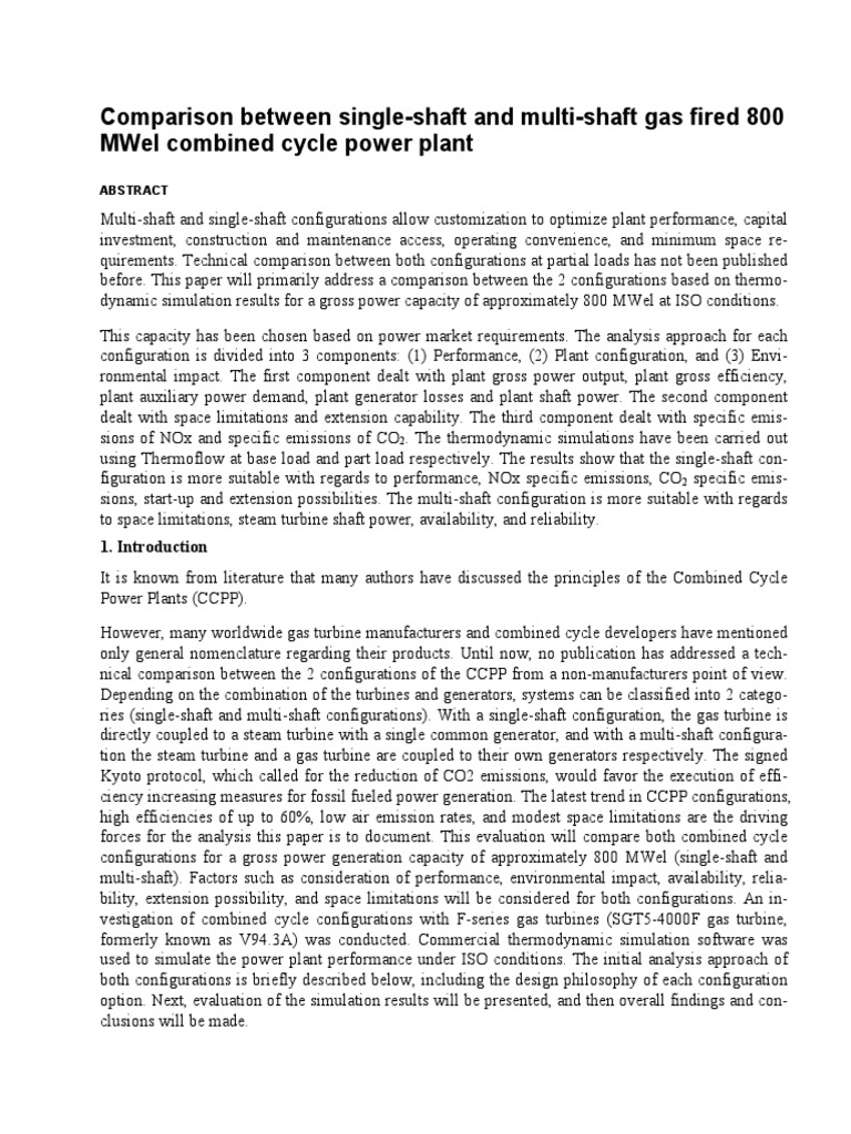Flexible HRSG Configurations in CCPPs | PDF | Technology & Engineering