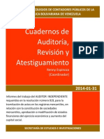 Cuadernos de Auditoria, Revision y Atestiguamiento FCCPV