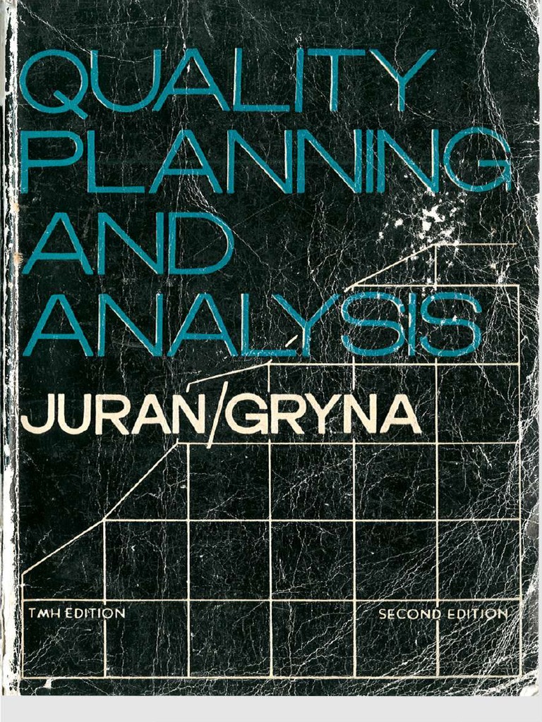 JURAN_Quality Planning and Analysis