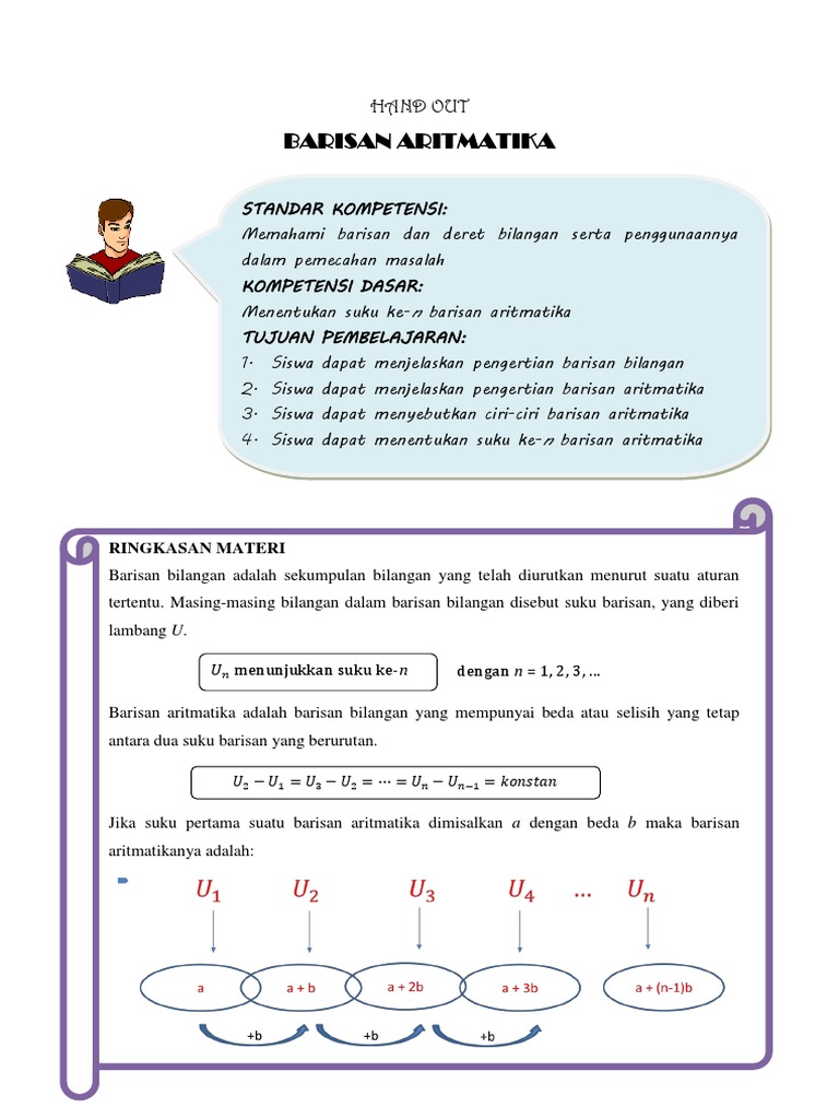 Lks Barisan Aritmatika