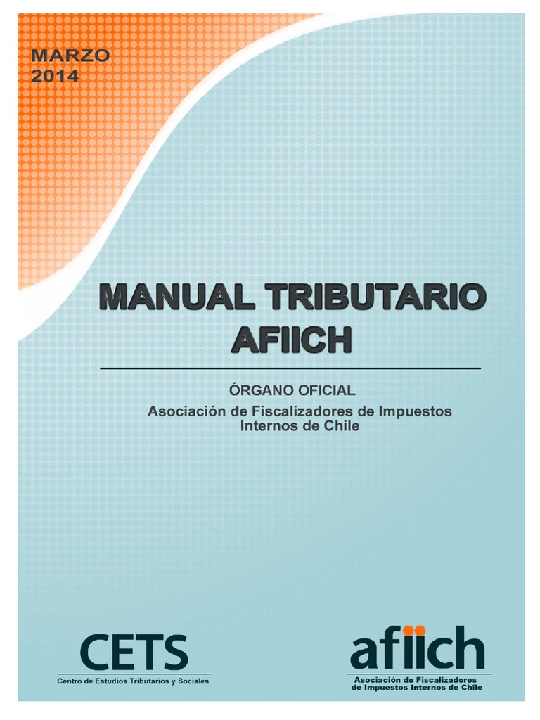 Manual Marzo 2014 | PDF | Impuestos | Impuesto sobre la renta