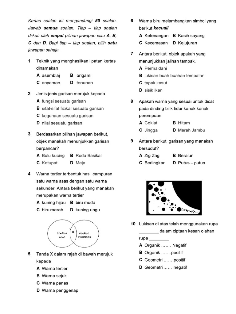 Pendidikan Seni Visual Tingkatan 3 Pdf