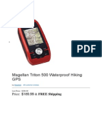 Magellan Triton 500 Waterproof Hiking GPS: Price: $189.99 & FREE Shipping