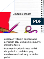 Simpulan Bahasa