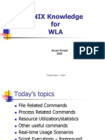 UNIX Knowledge For WLA: Jawad Ahmed 2008