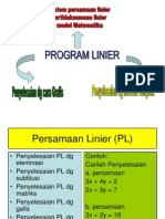 Cara Penyelesaian Sistem Persamaan Linier dengan Metode Matriks