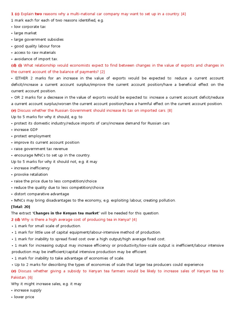 Edexcel igcse economics notes pdf picture