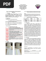 Rf Values of Plant Pigments in Chromatography | PDF