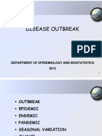 Disease Outbreak 2013