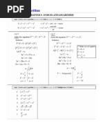 Indices and Logarithm