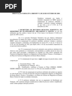 orientaçãonormativa sobre  remuneração do professor-substituto