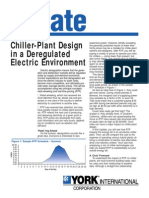 Chiller-Plant Design in A Deregulated Electric Environment