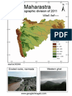 Maharastra: Physiographic Division of 2011