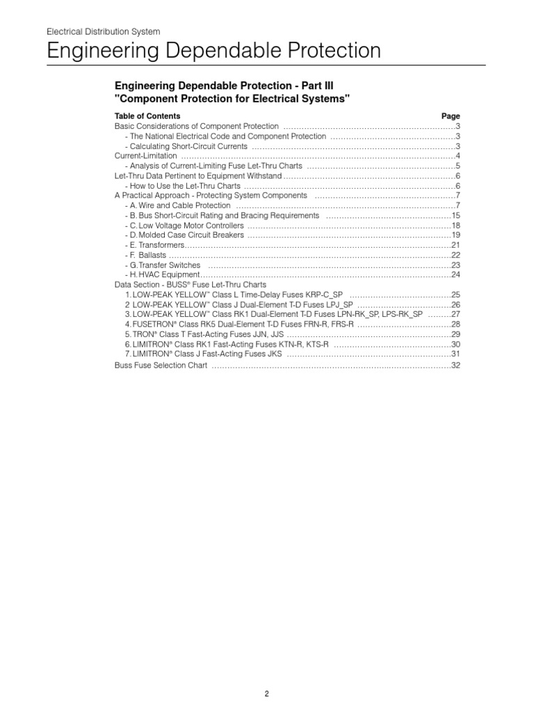 Component Protection For Electrical Systems | PDF | Fuse (Electrical ...