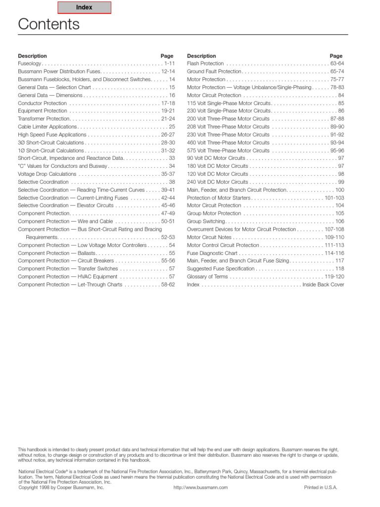 Electrical Protection Handbook | PDF | Fuse (Electrical) | Electric Arc