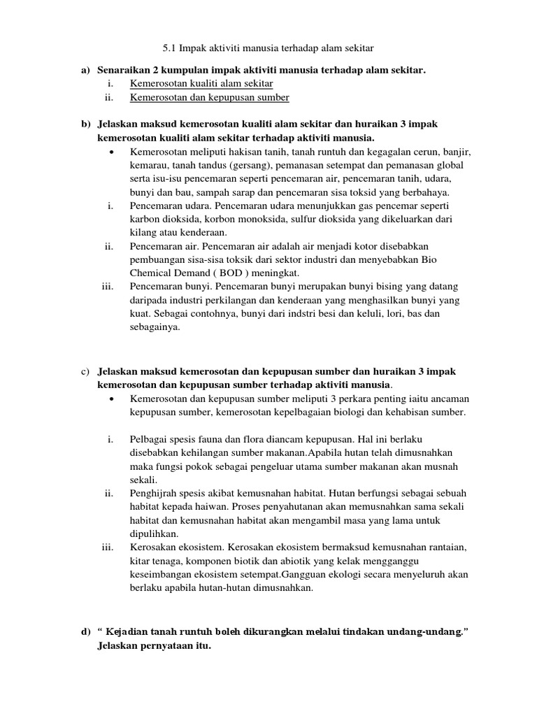 Geo Stpm Penggal 3 Bahagian B Pdf