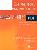 Vince, Michael - 2003 - Elementary Language Practice With Key (GR) PDF