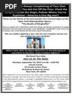 Death of Klinghoffer Rally Ad