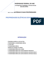 Aula MSP10 Propriedades Elétricas Materiais